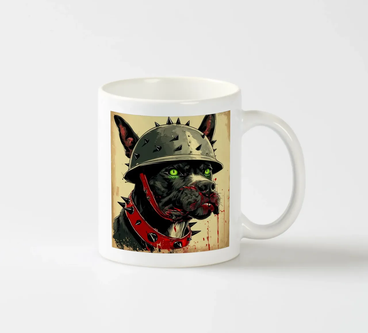 Bluthund Keramik Tasse von CASTILO