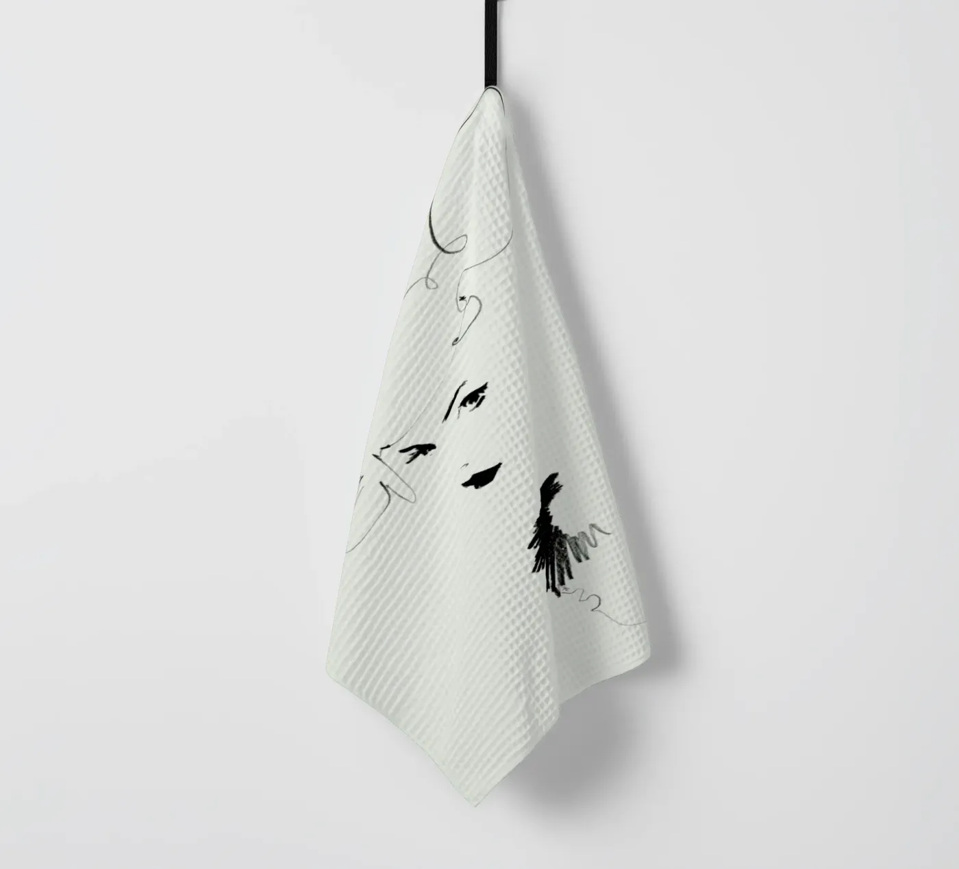 Sima Geschirrtuch von Ekaterina Koroleva