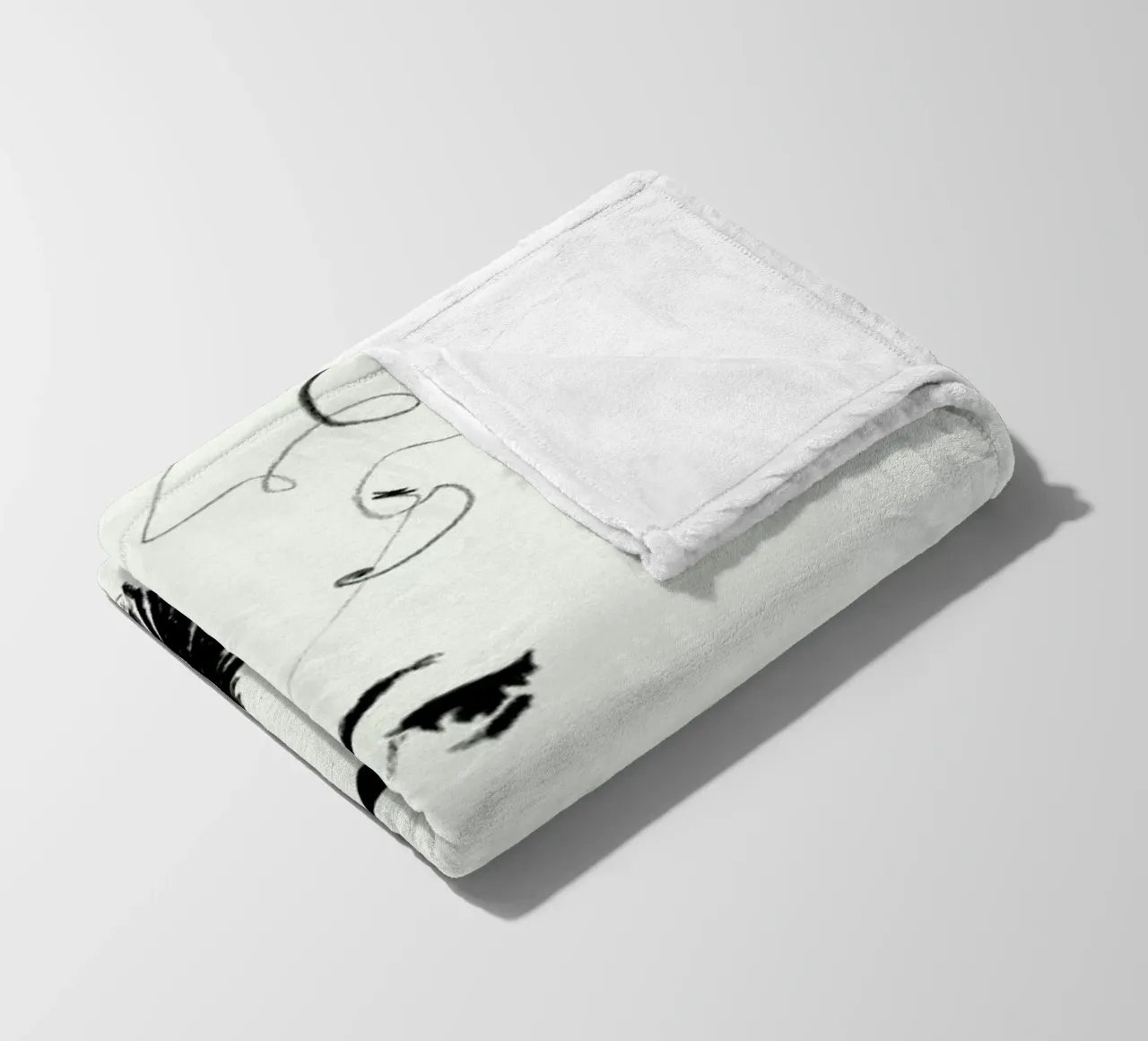 Sima Fleecedecke von Ekaterina Koroleva