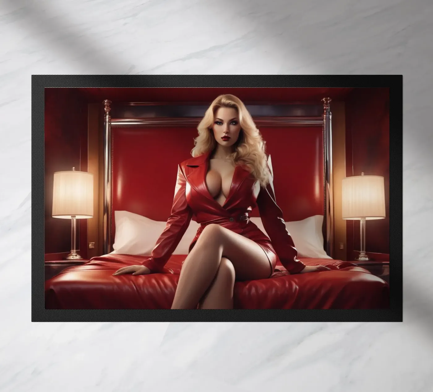 Rouge blond paillasson de CASTILO