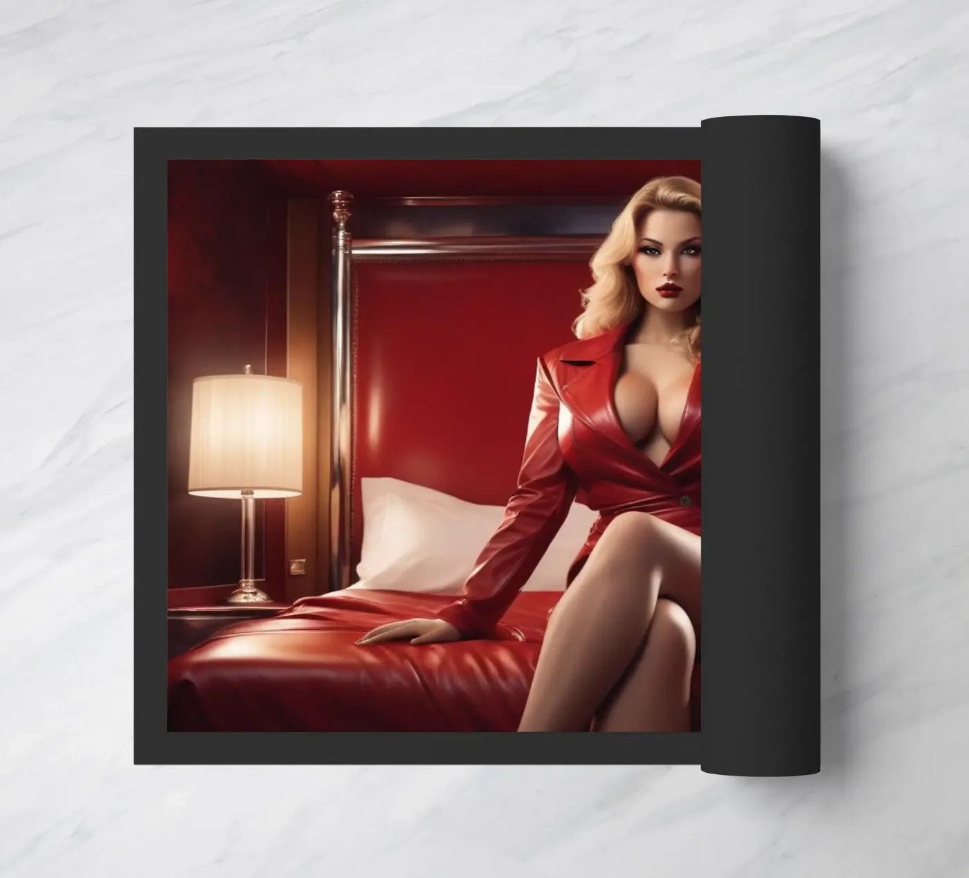 Rouge blond paillasson de CASTILO