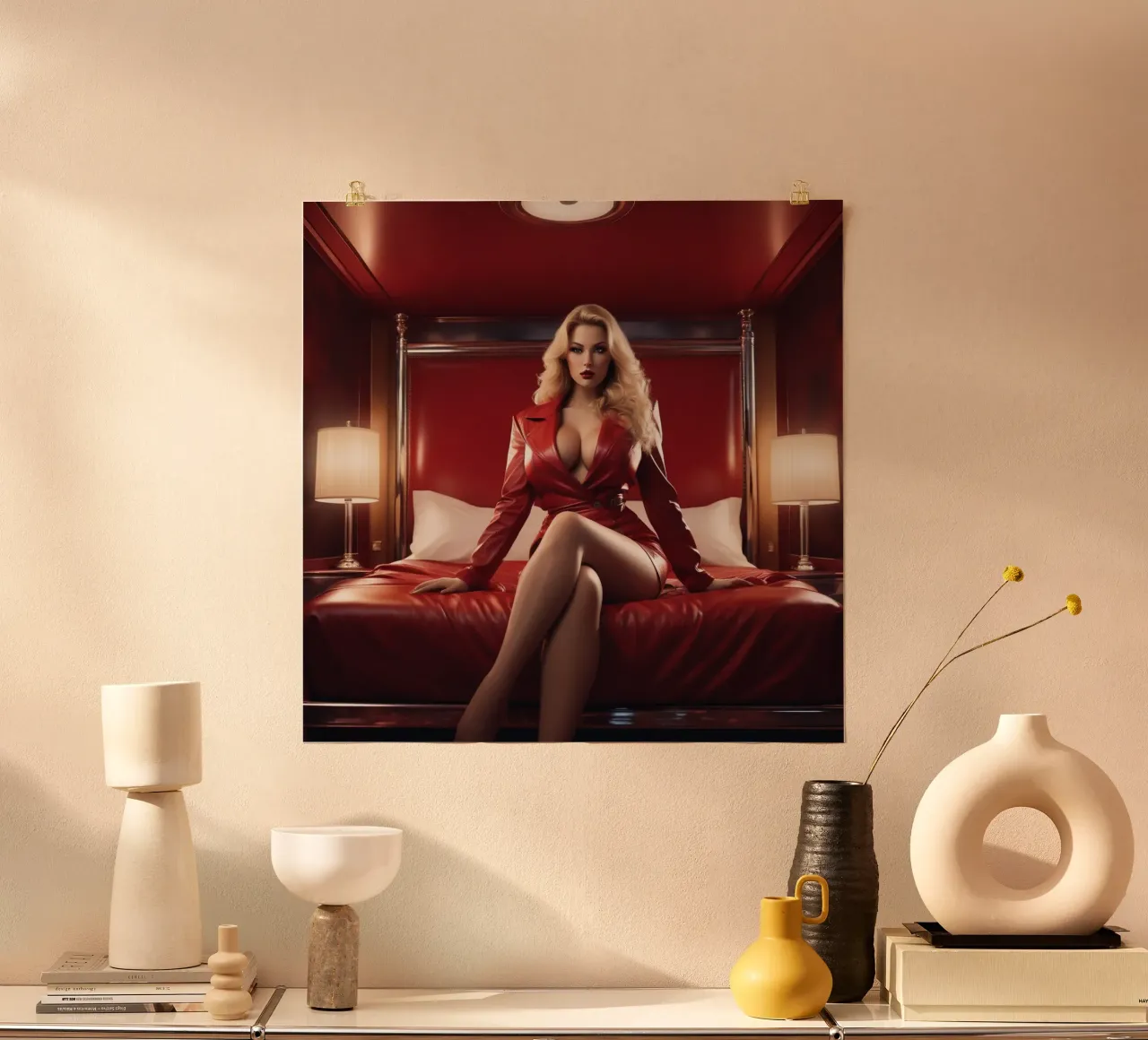 Biondo rosso poster da CASTILO