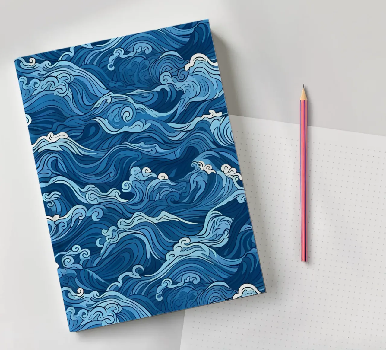 Minimalist Art Poster 461 notebook by ahmiaLodri