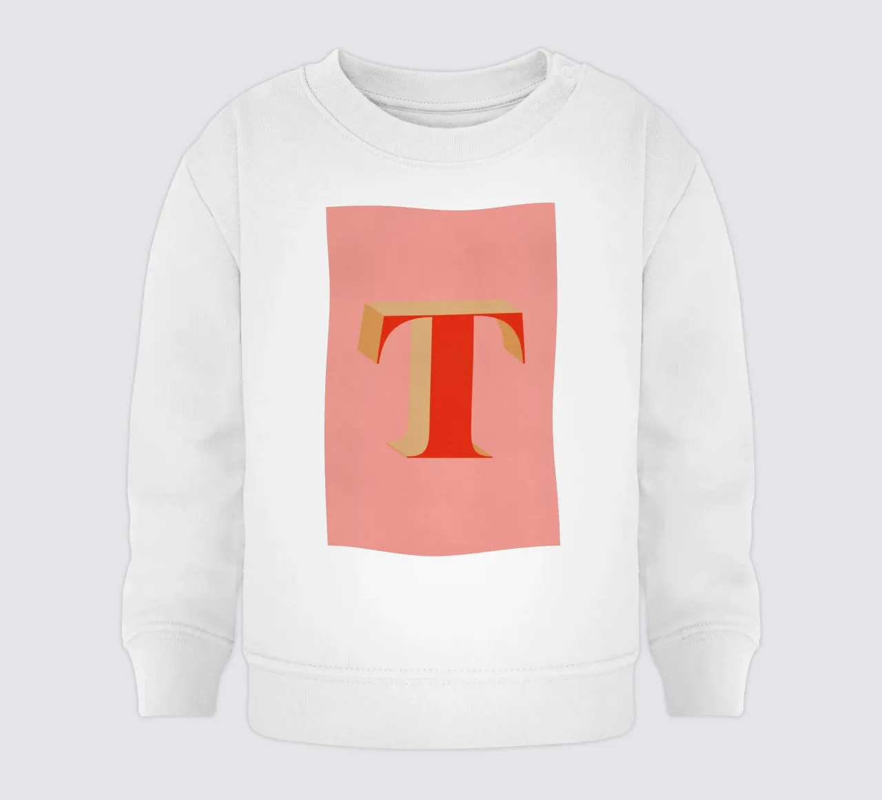 Red T felpa neonato da daylight design studio