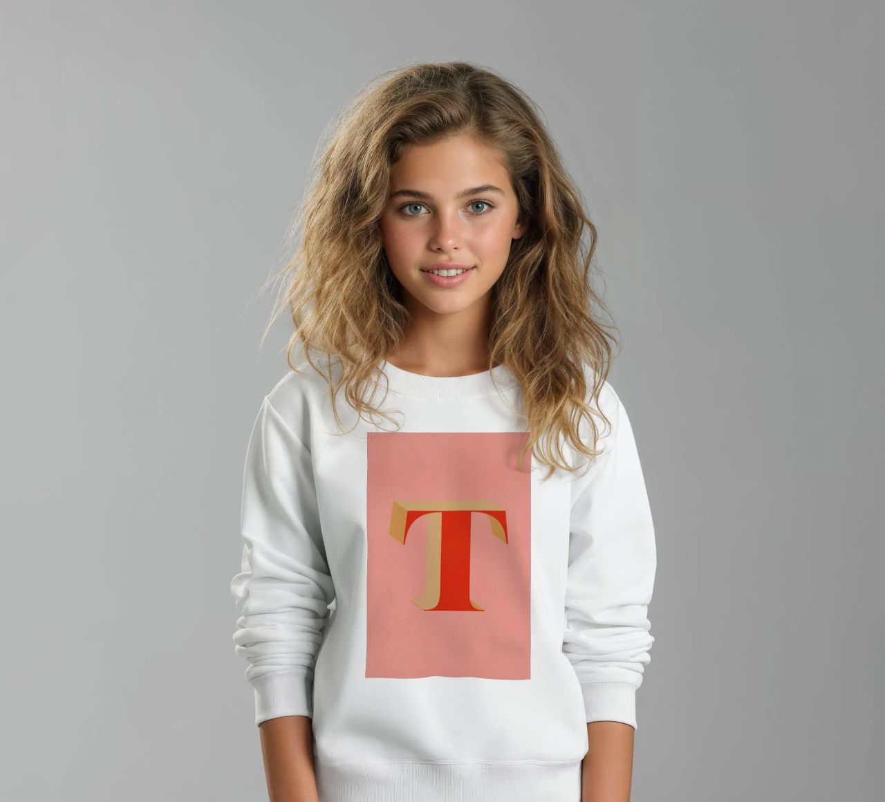 Red T felpa bambino da daylight design studio