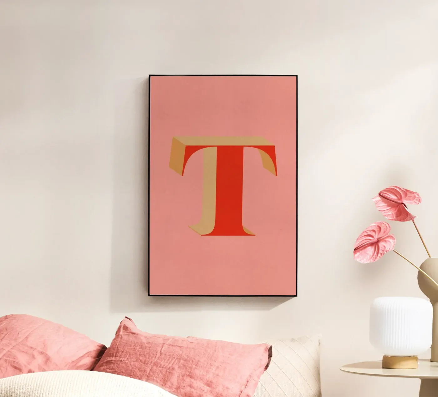 Red T plexiglas de daylight design studio