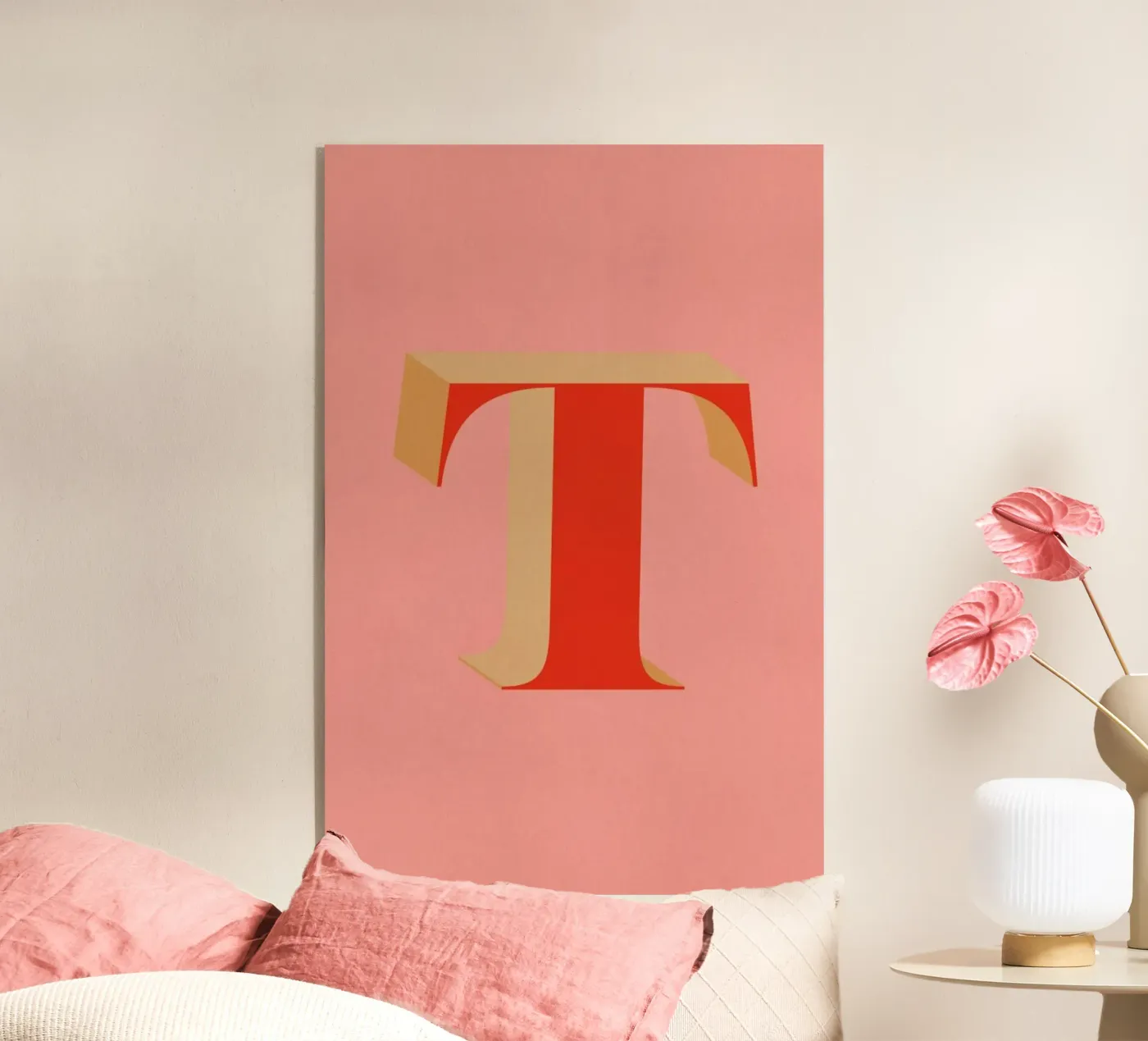 Red T plexiglas de daylight design studio