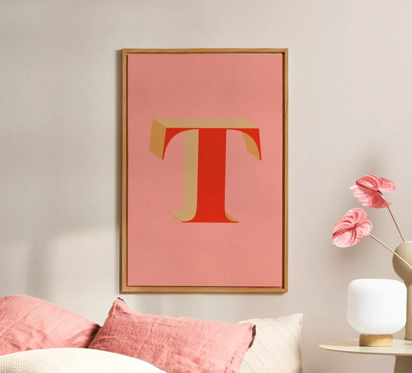 Red T forex plate by daylight design studio