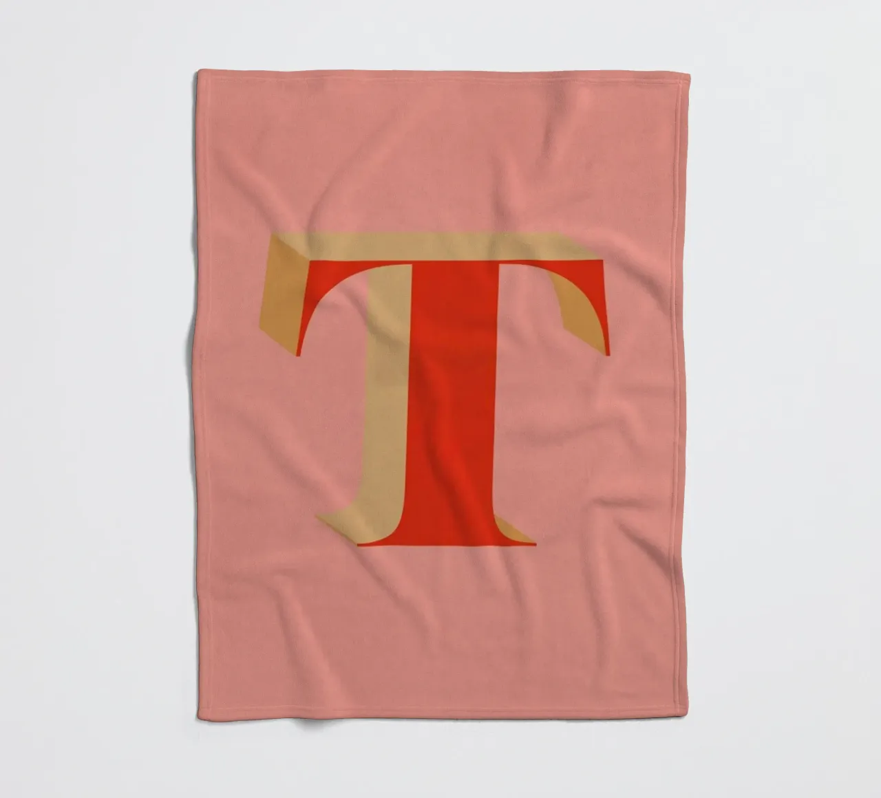 Red T coperta in pile da daylight design studio