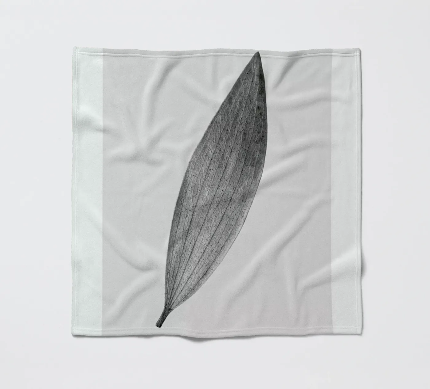 Eucalyptus Leaf fleece blanket by Flora & Fauna