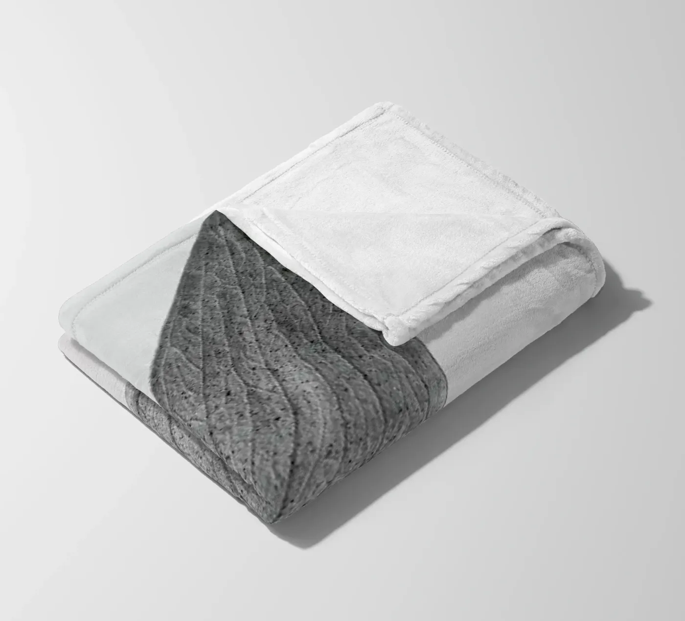Eucalyptus Leaf fleece blanket by Flora & Fauna