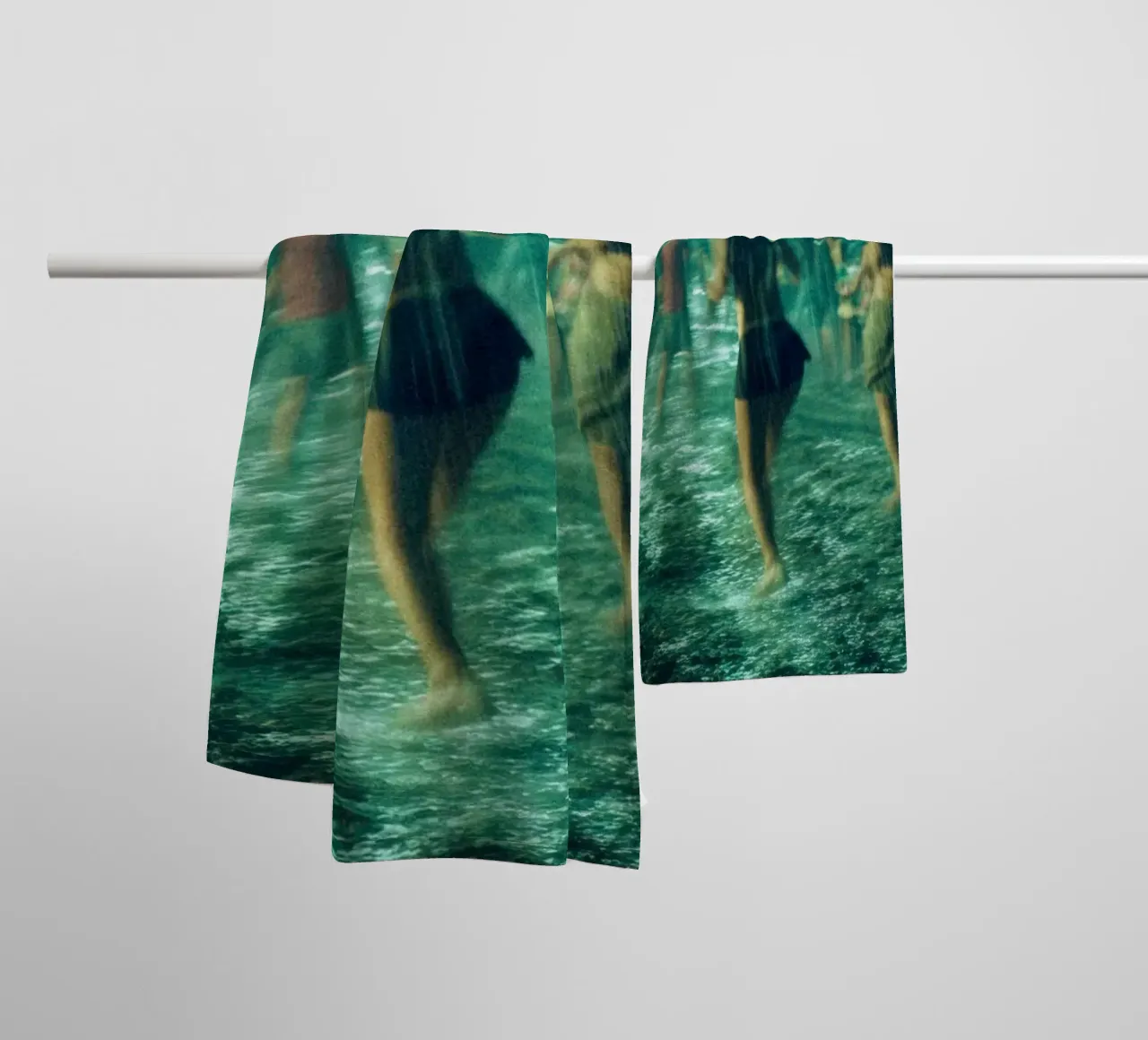 Paris Explosif: Musical Chaos in the City of Light towel by By Night