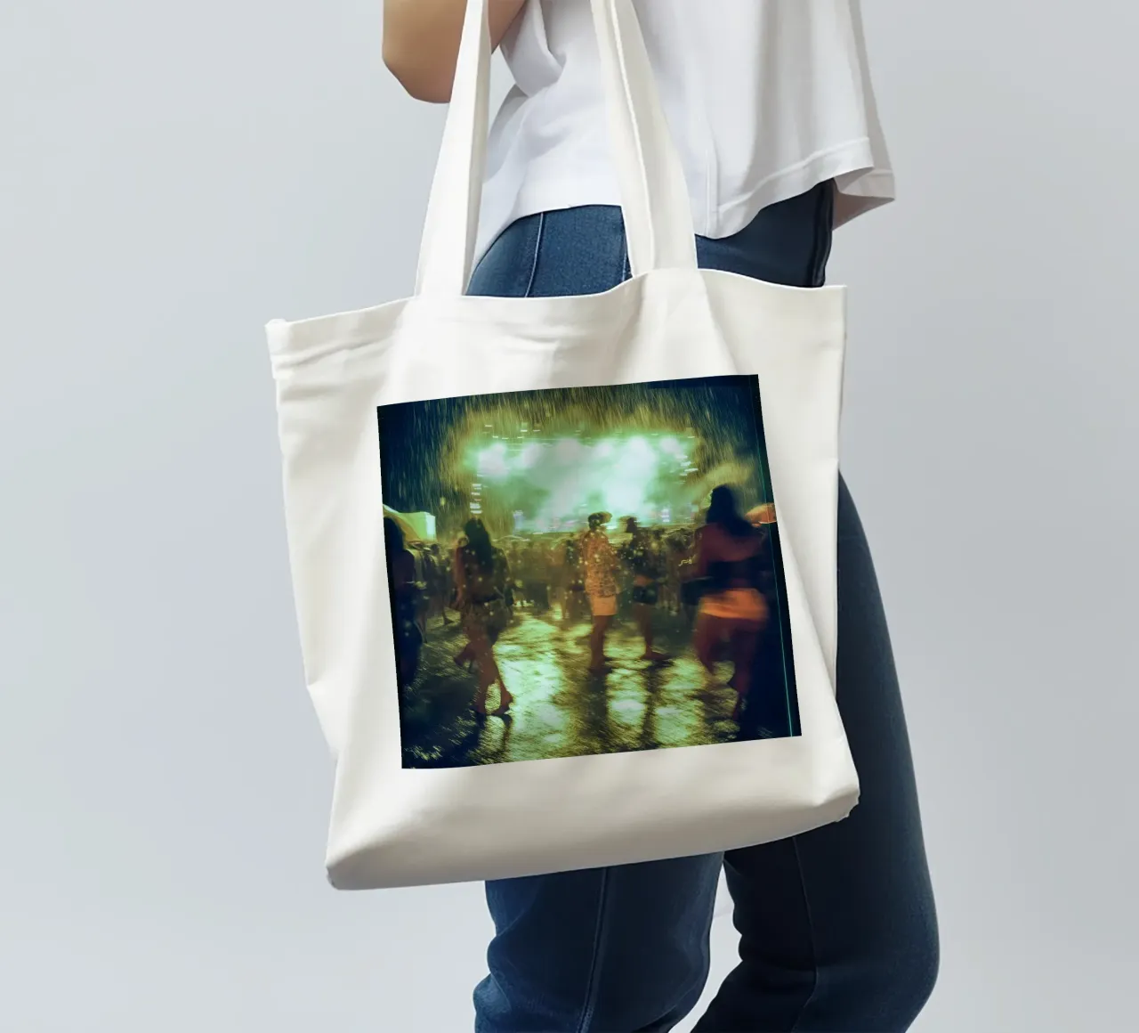 Parigi trascendente : Lo splendore di un concerto flash borsa in juta da By Night