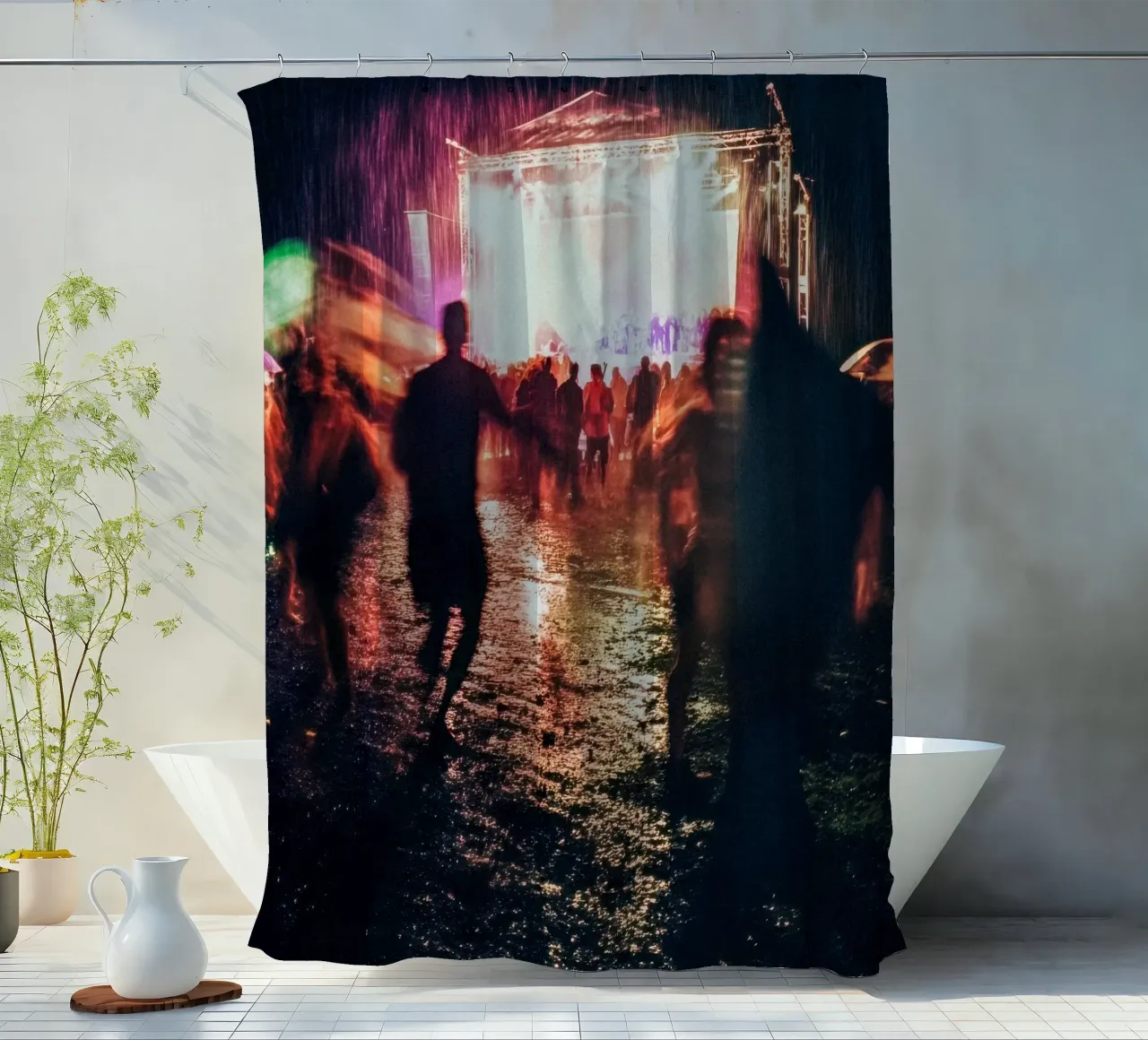 Paris Déchaîné: un momento magico in un festival tempestoso tenda da doccia da By Night