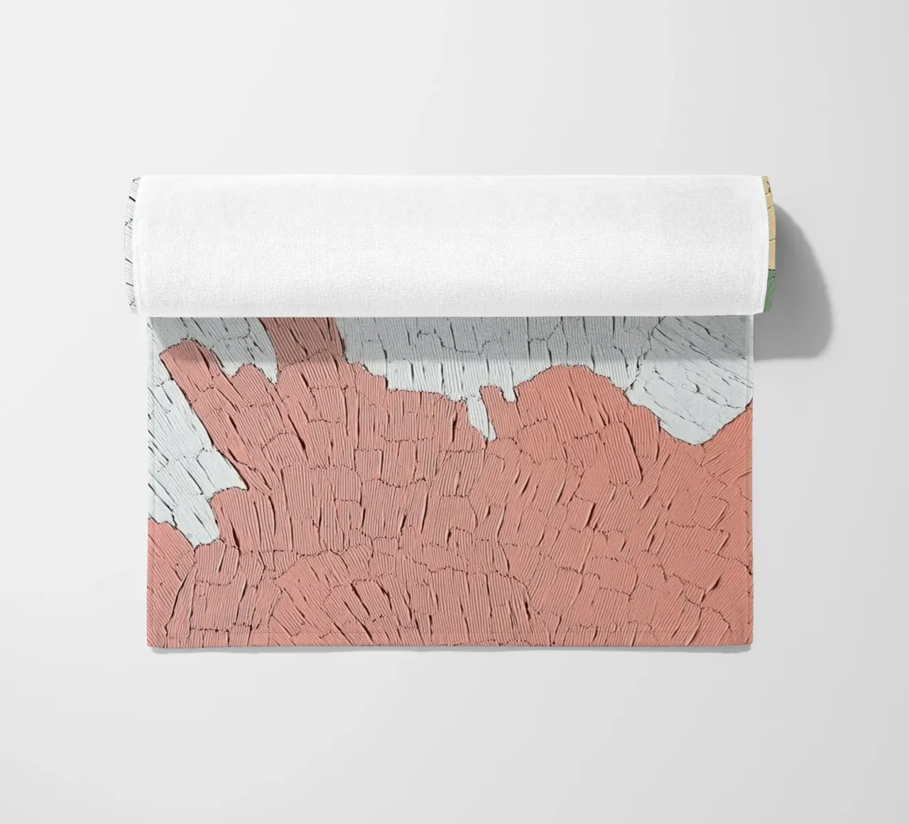 Organic Shapes & Color – Stylish Abstract Expression Art beach towel by Kaji