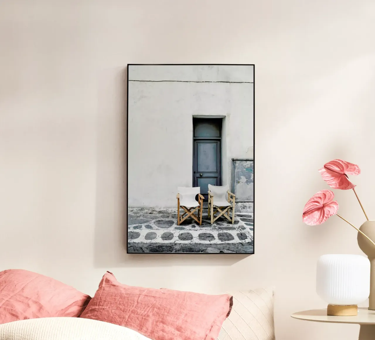 The Blue Door plexiglass da Cordula Schaefer