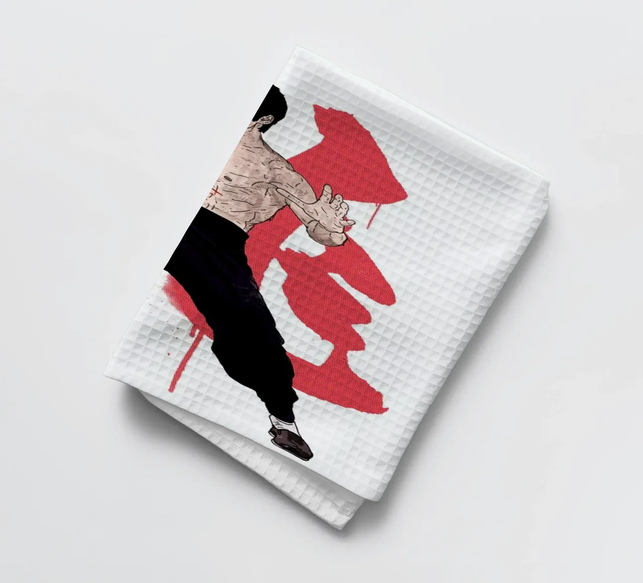 Bruce Lee canovaccio da cucina da Nick Cocozza