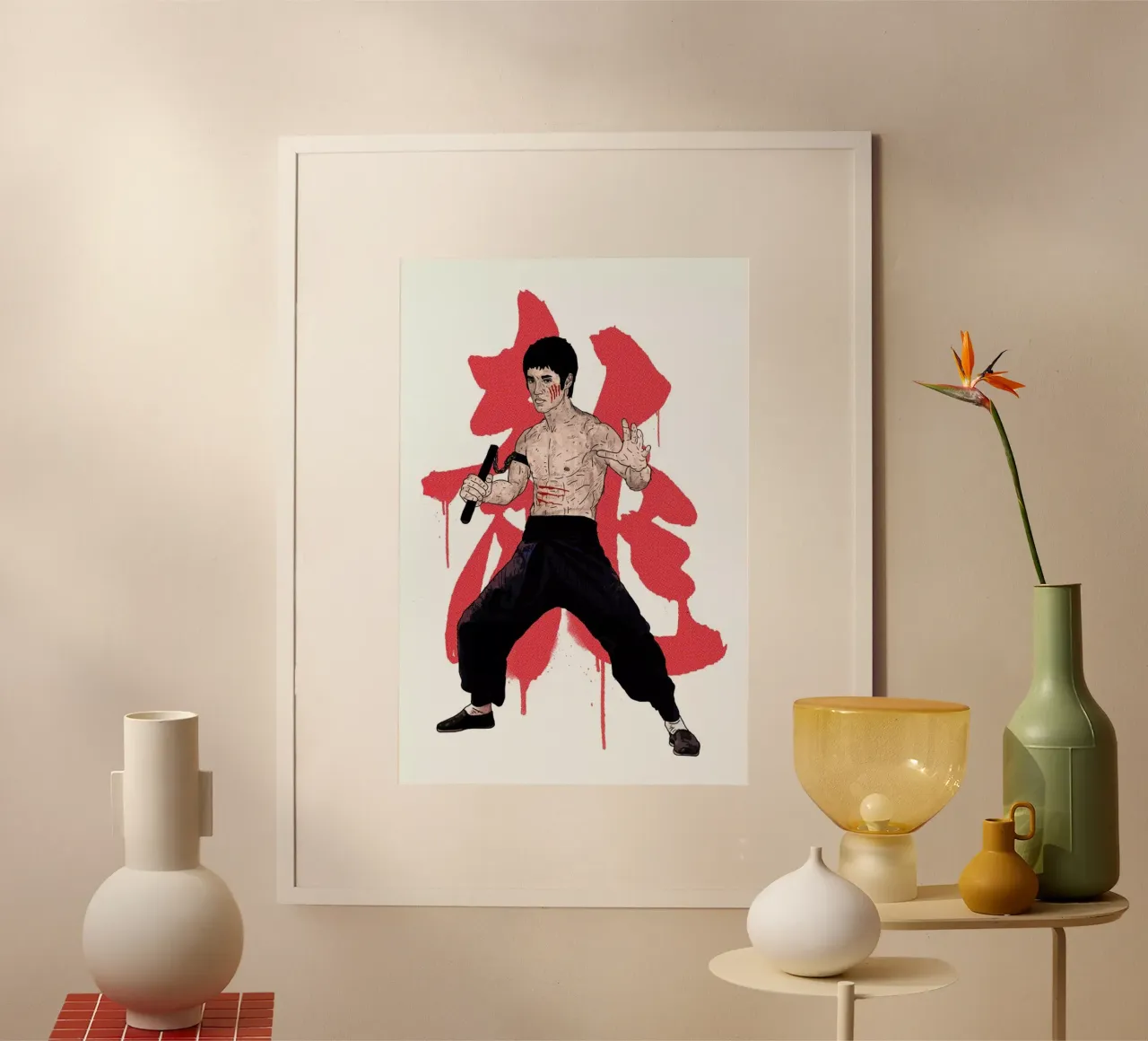 Bruce Lee poster da Nick Cocozza