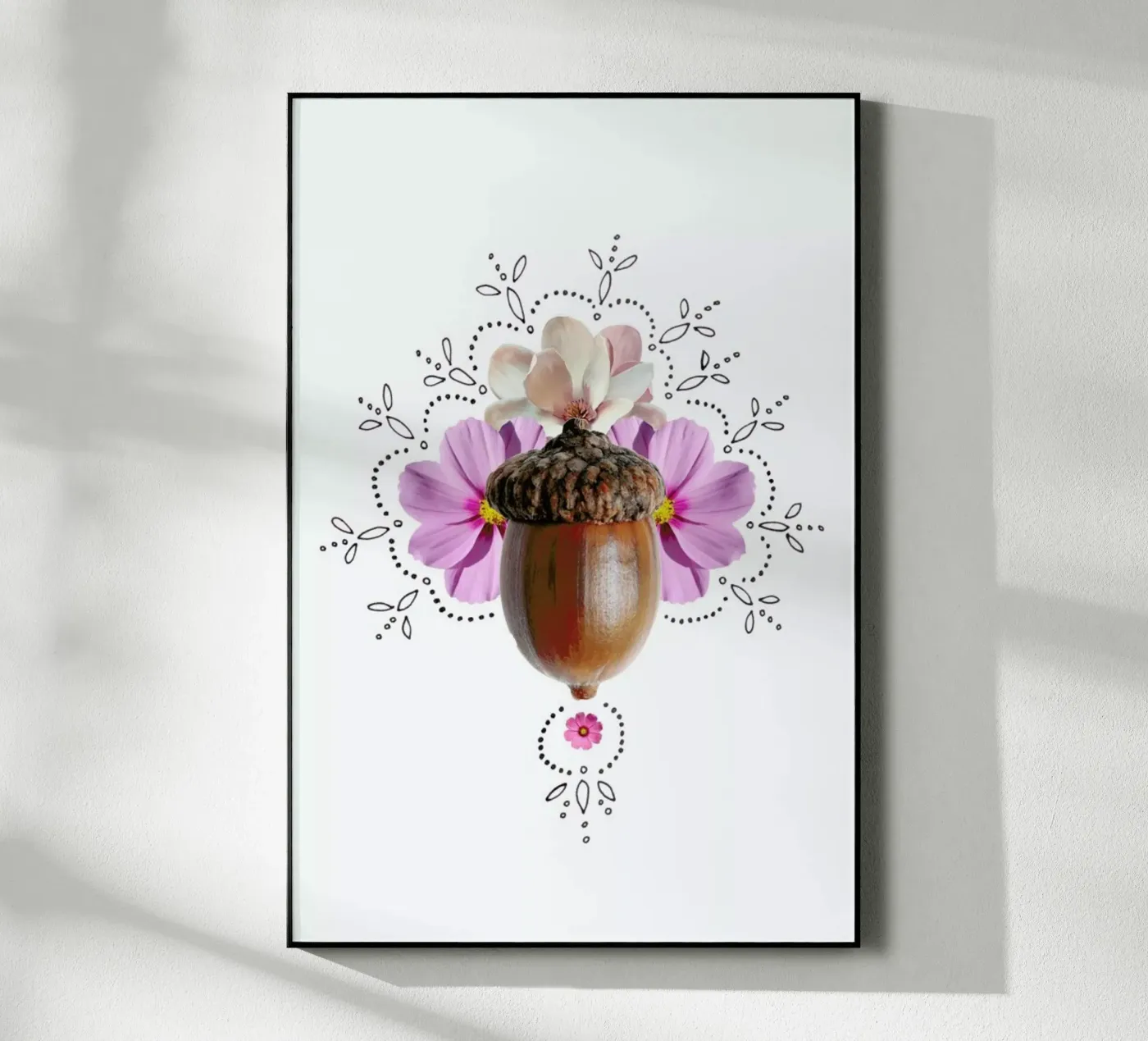 Acorn Collage plexiglass da Miles of Light