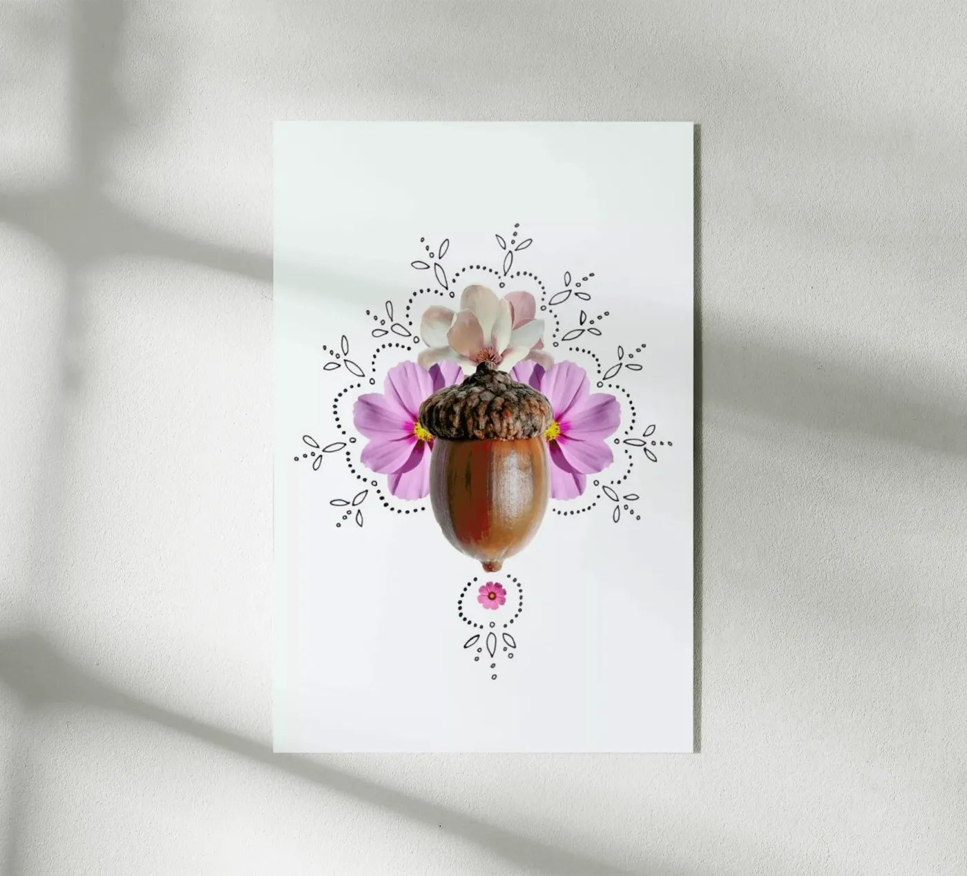 Acorn Collage plexiglass da Miles of Light