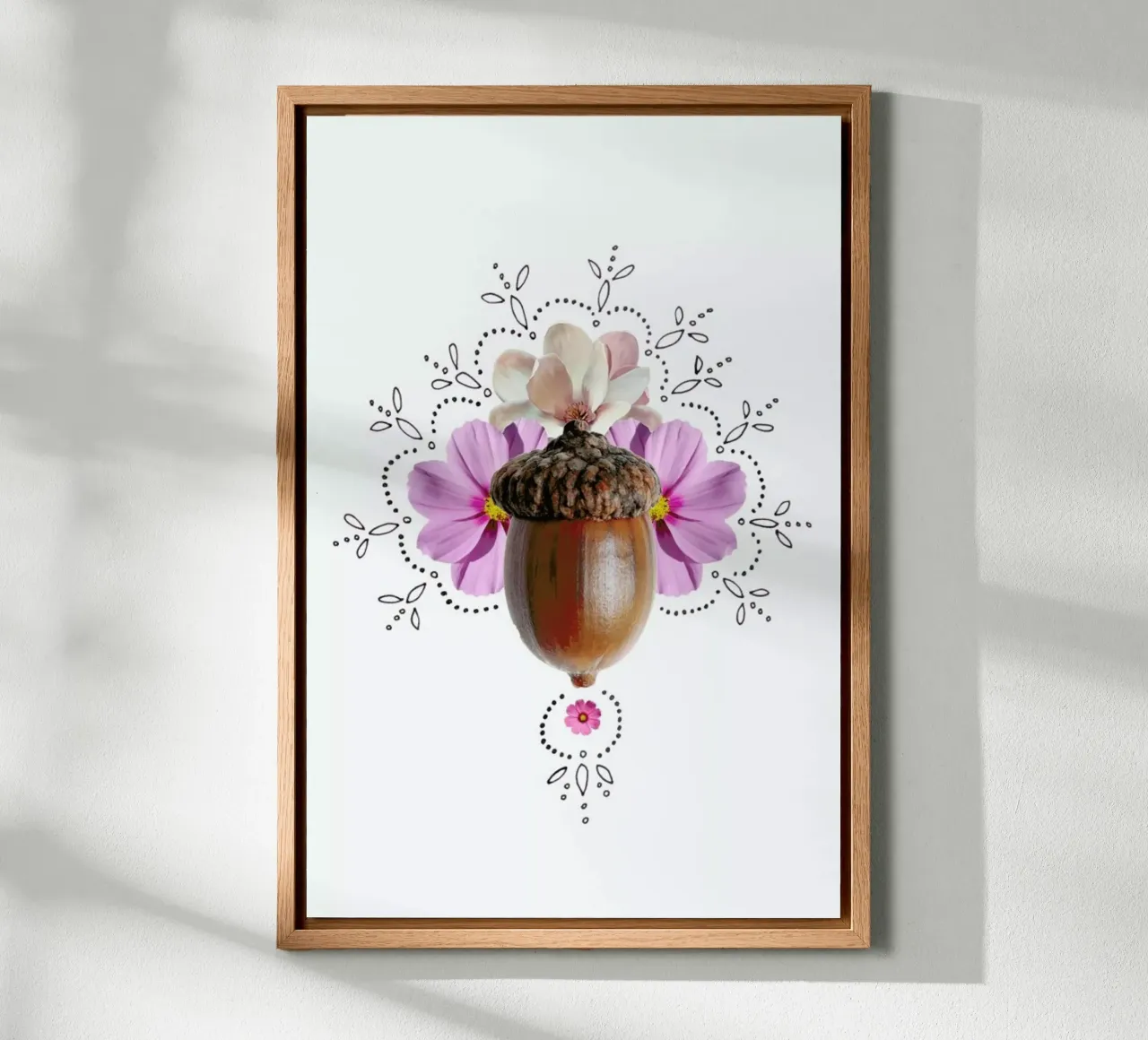 Acorn Collage alluminio dibond da Miles of Light