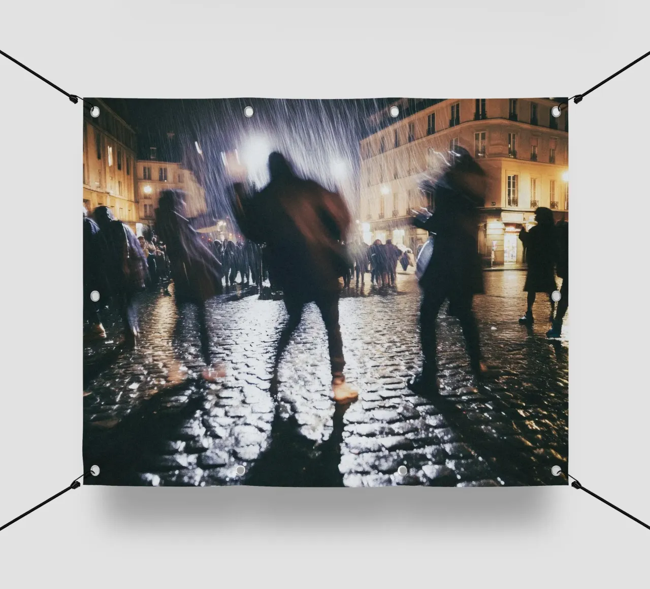 Prospettive urbane uniche a Parigi telo in pvc da By Night