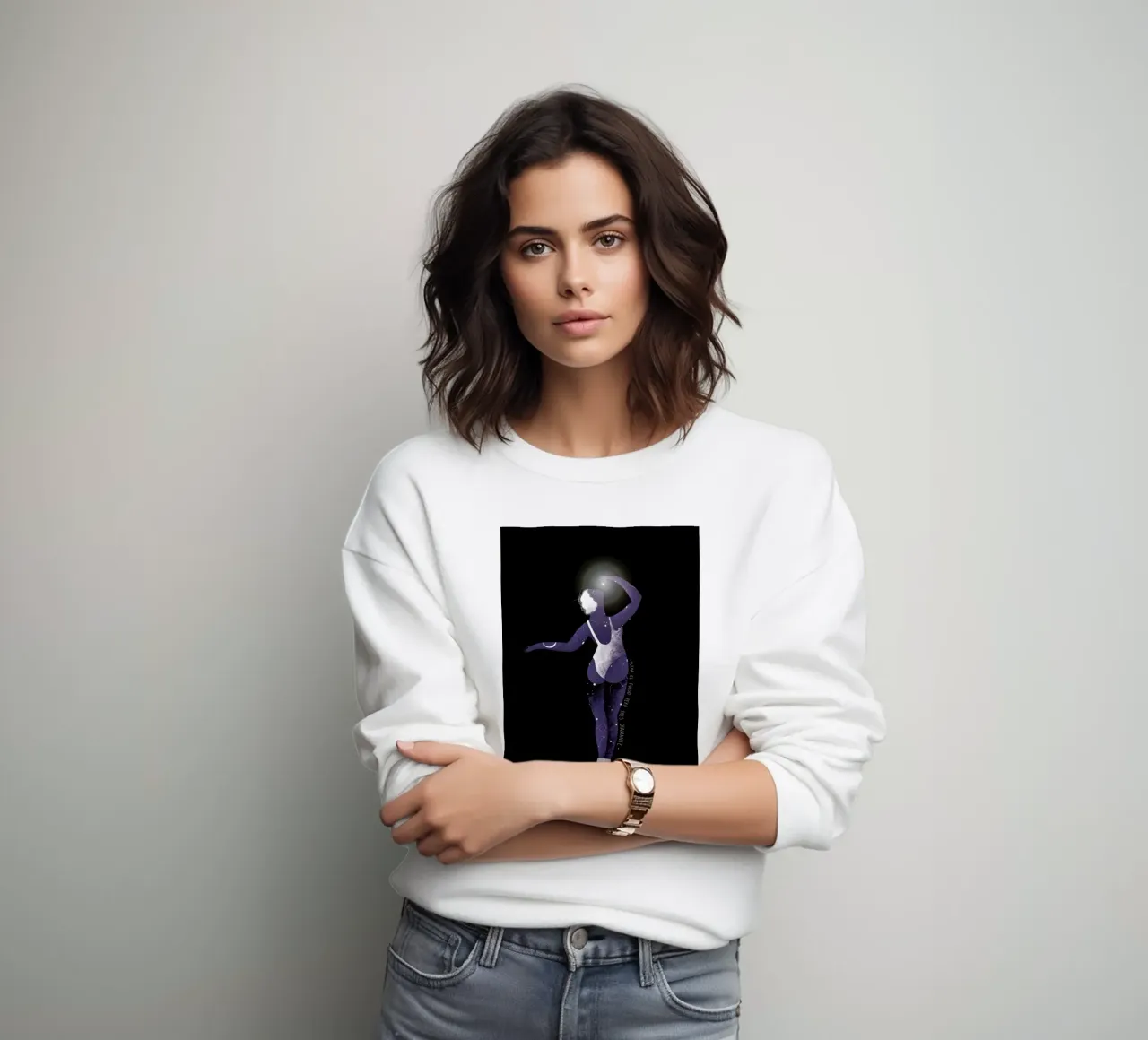You'Re A Diamond felpa da Amalia Restrepo