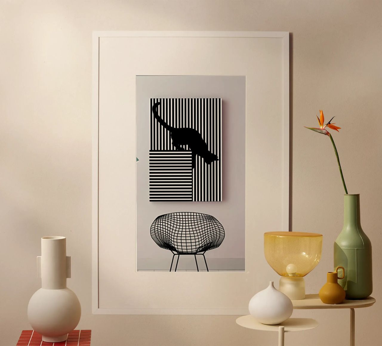 Minimalistische Kunst Poster 477 Poster von ahmiaLodri