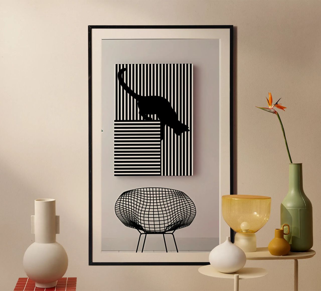 Minimalistische Kunst Poster 477 Poster von ahmiaLodri