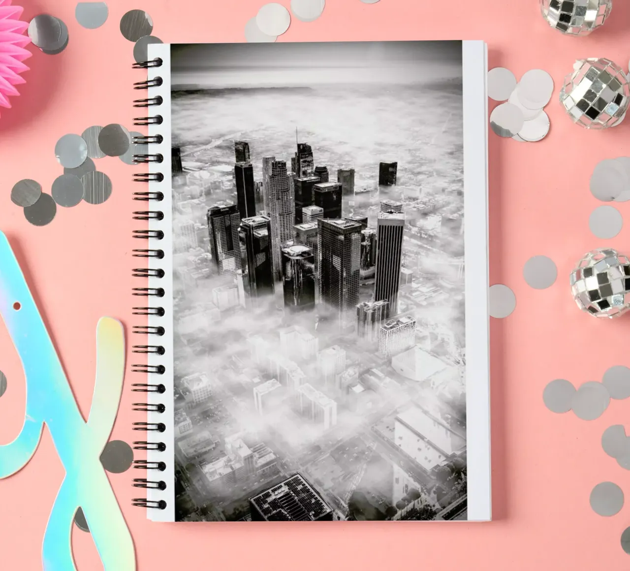 L.A. from Above spiral notebook by METROPOLIS