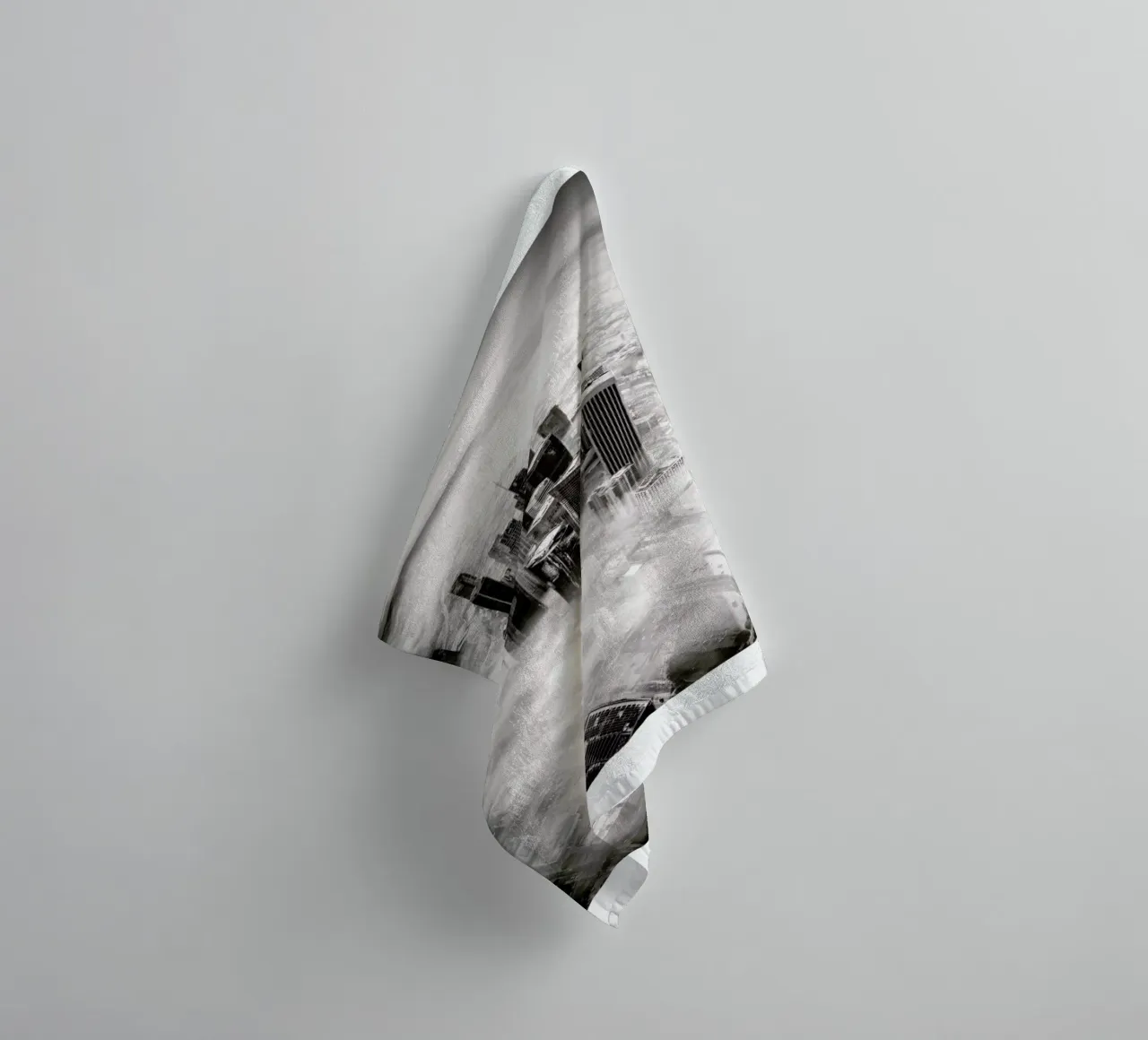 L.A. from Above asciugamano da bagno da METROPOLIS