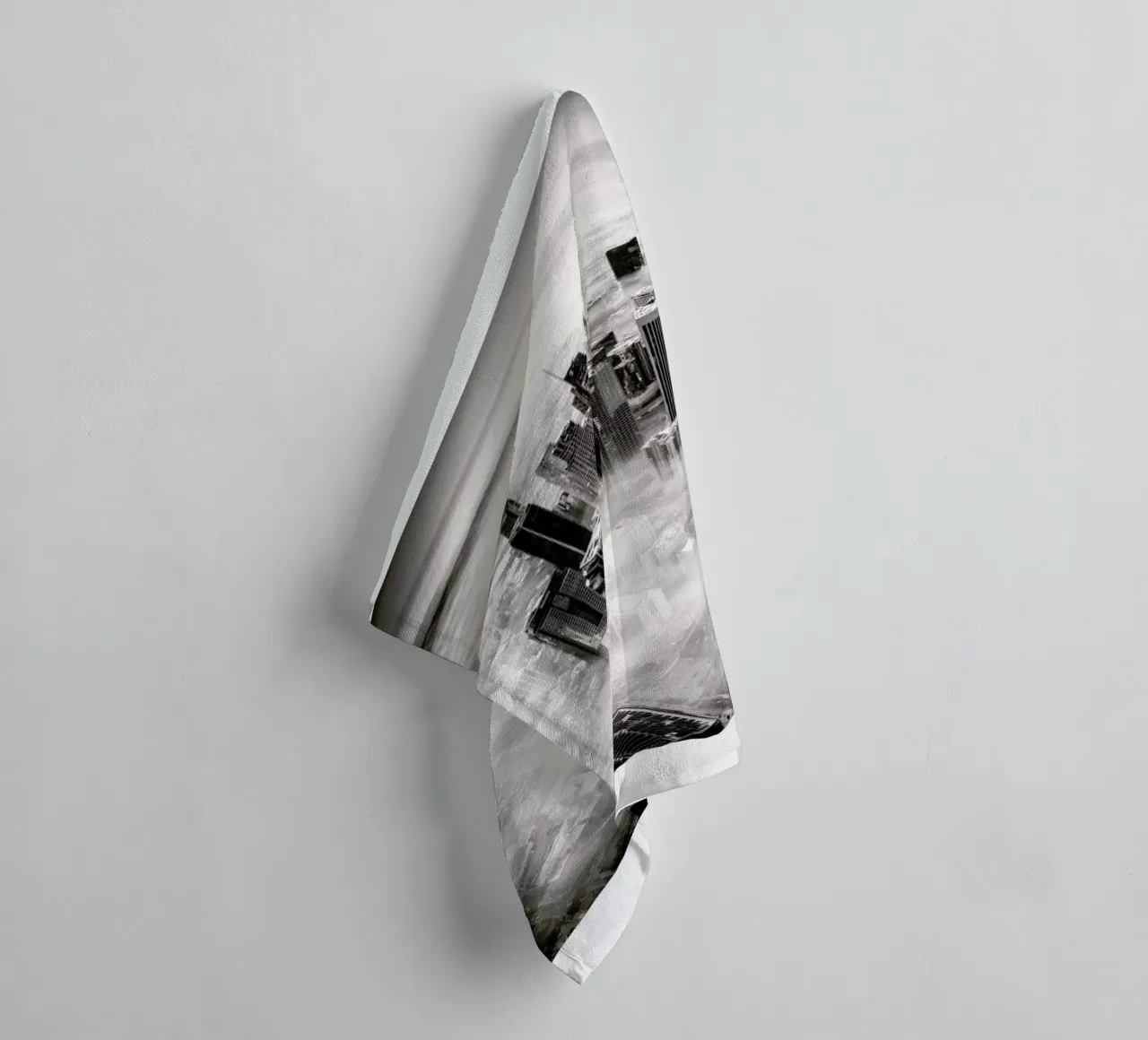 L.A. from Above asciugamano da bagno da METROPOLIS