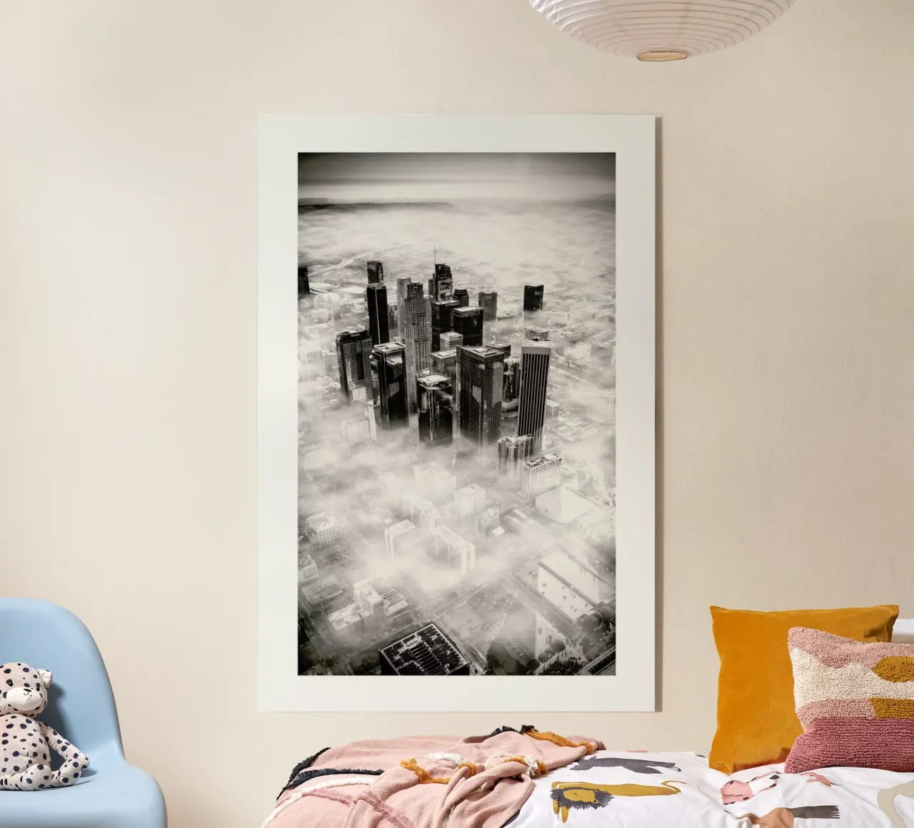 L.A. from Above plexiglass da METROPOLIS