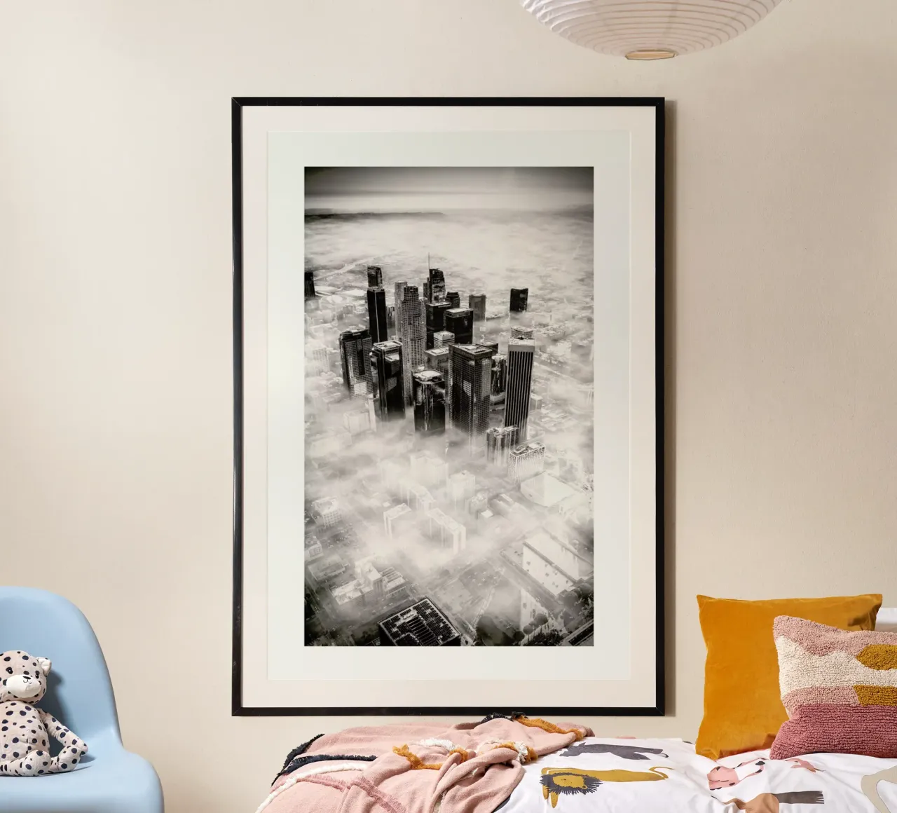 L.A. from Above carta hahnemühle da METROPOLIS