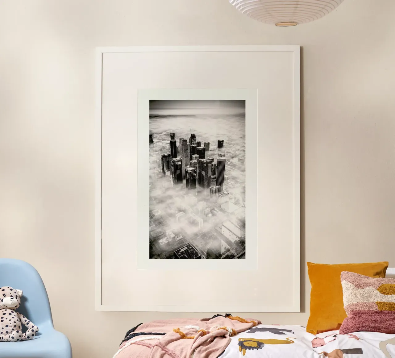 L.A. from Above carta hahnemühle da METROPOLIS