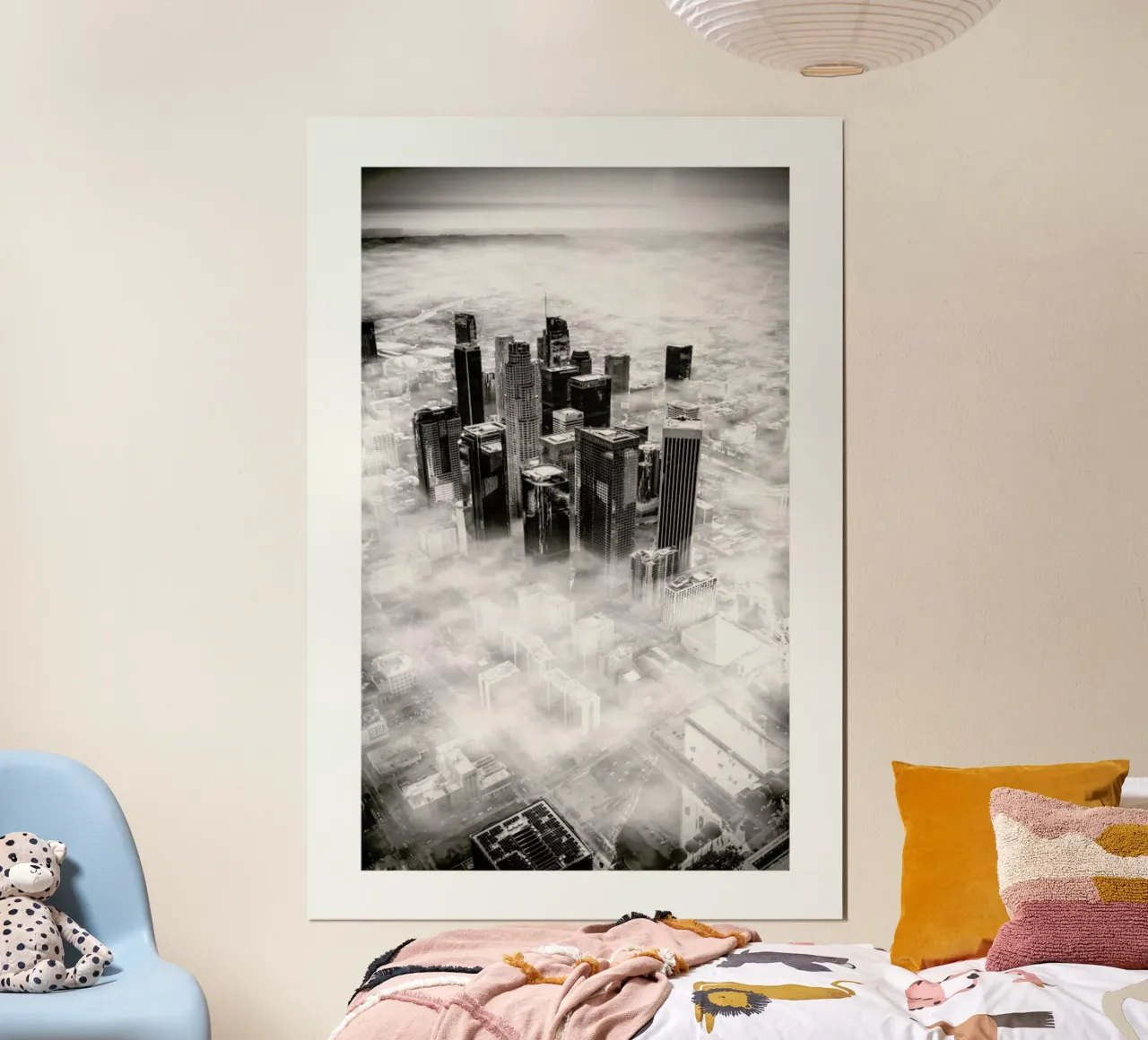 L.A. from Above carta hahnemühle da METROPOLIS