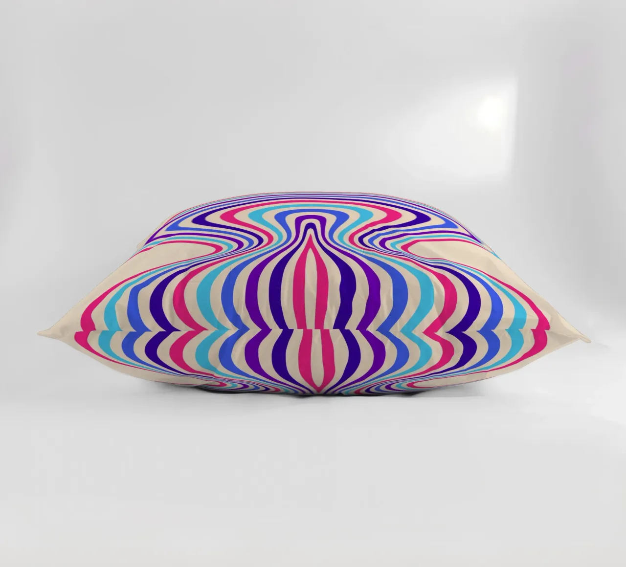Optical Flow – Bauhaus im Farbspiel cuscino da SMPLE