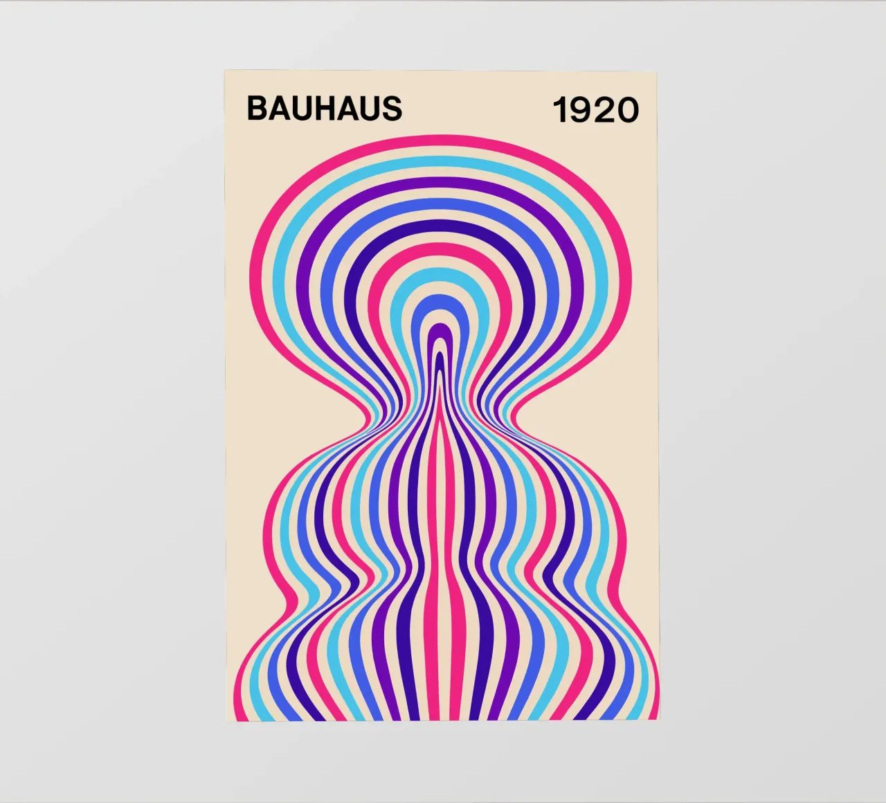 Optical Flow – Bauhaus im Farbspiel pellicola backlit da SMPLE