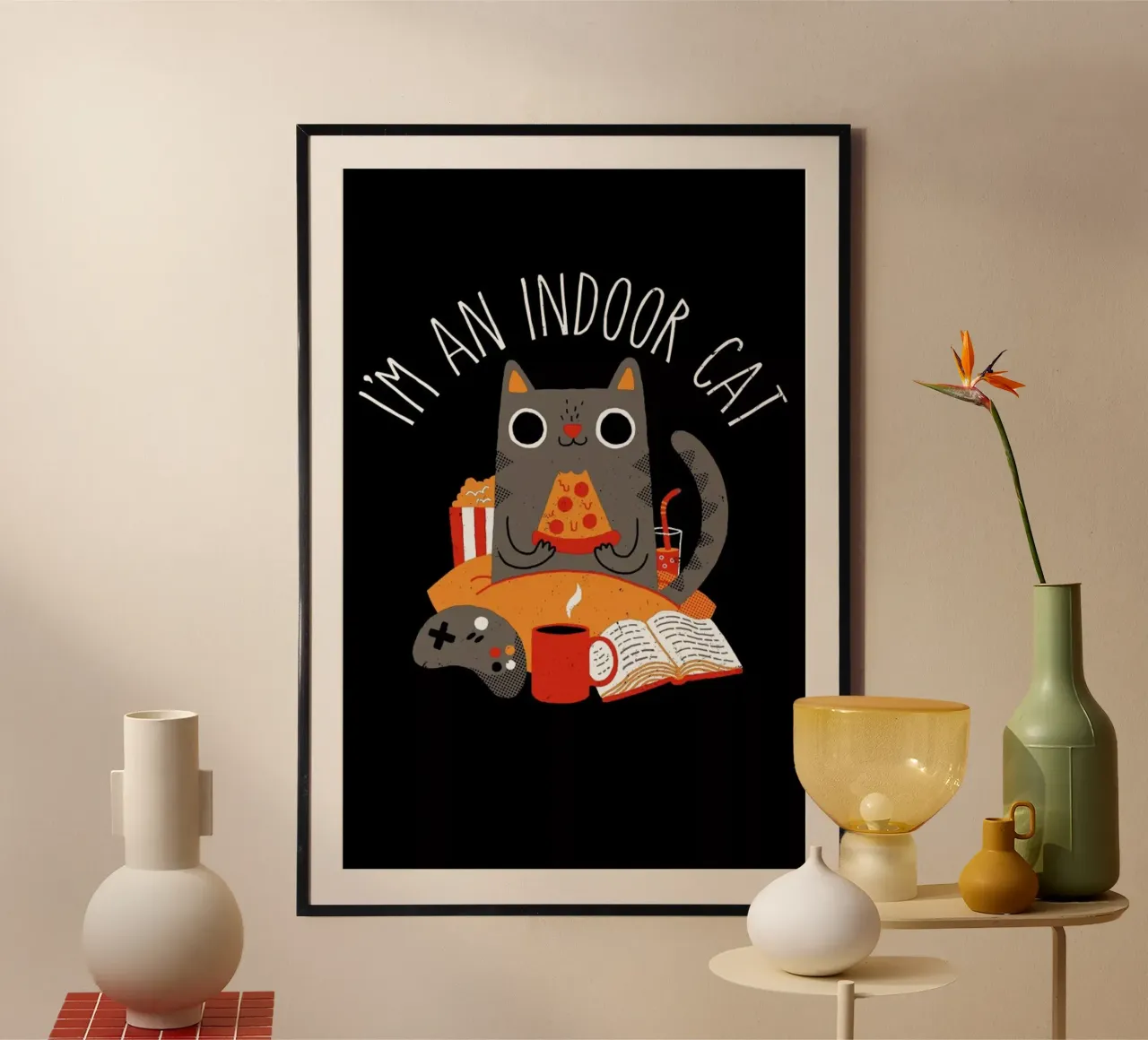 Indoor Cat poster da DinoMike