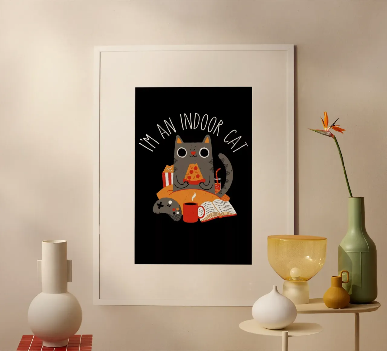 Indoor Cat poster da DinoMike