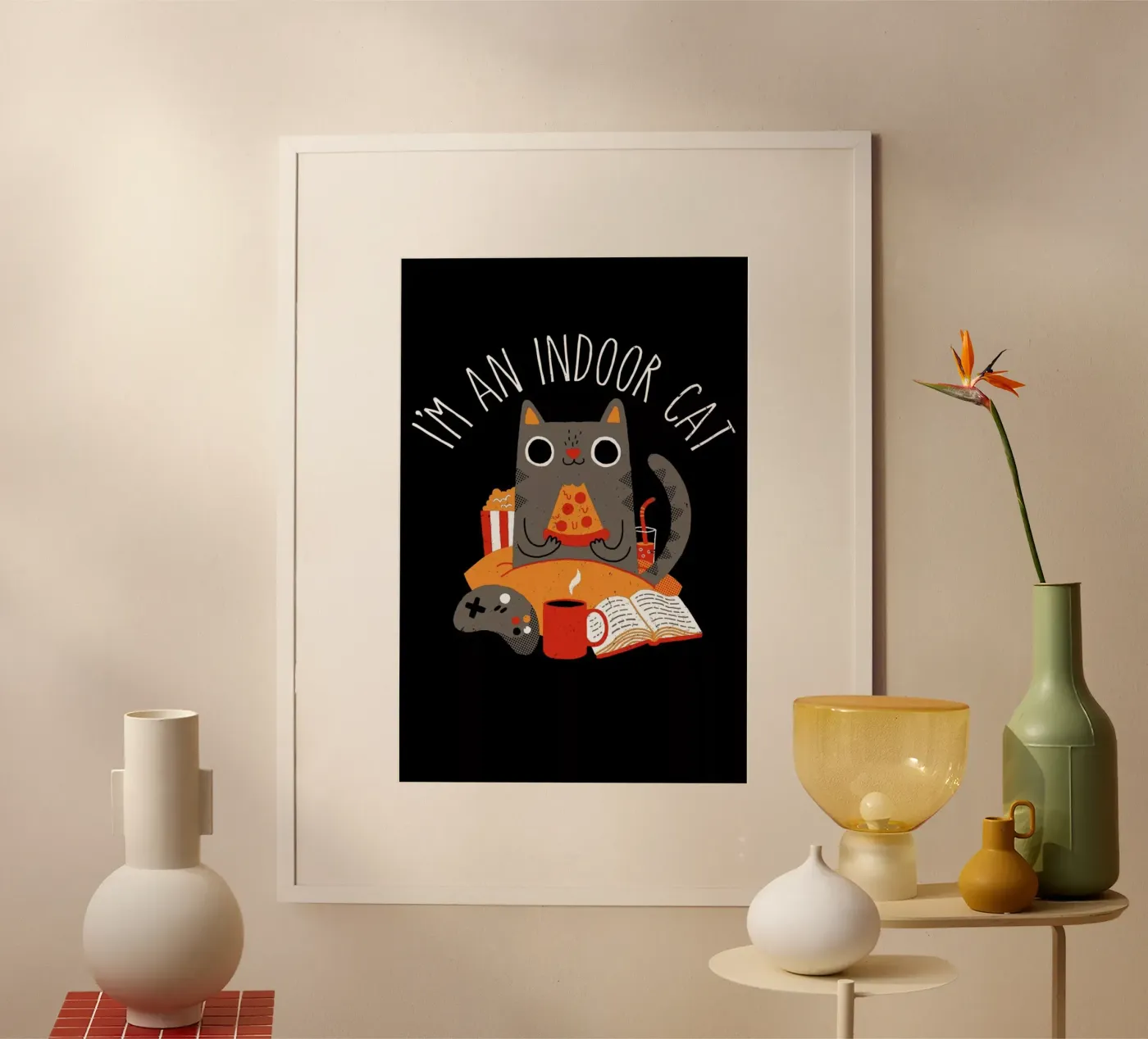Indoor Cat poster da DinoMike