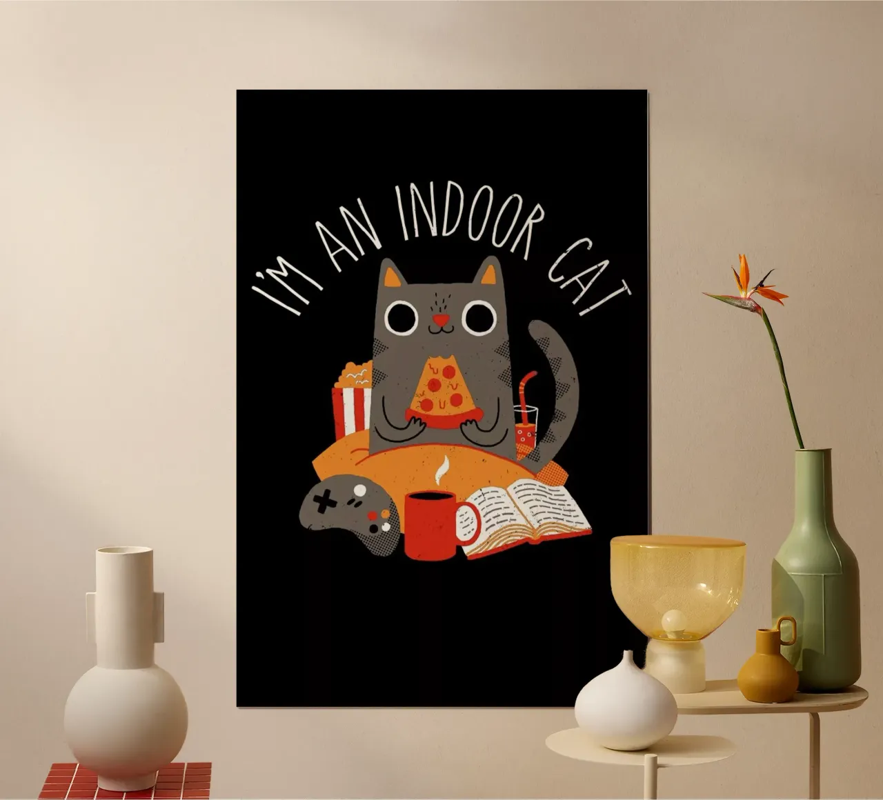 Indoor Cat poster da DinoMike
