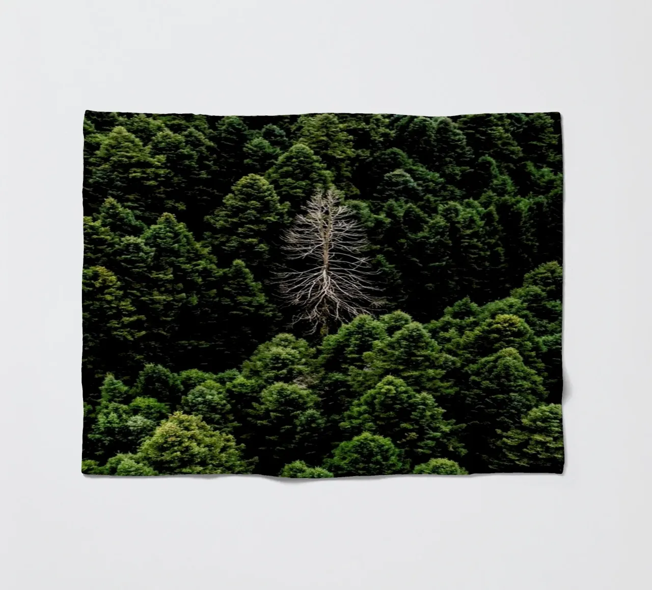Alone fleece blanket by ROBERTO H