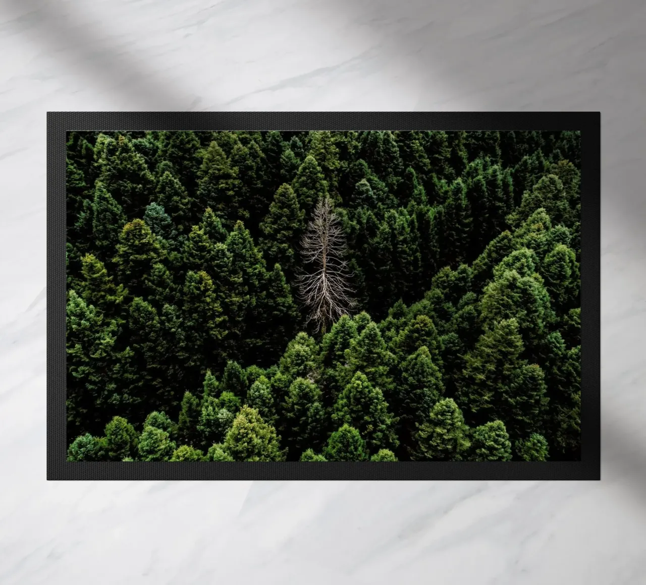 Alone doormat by ROBERTO H