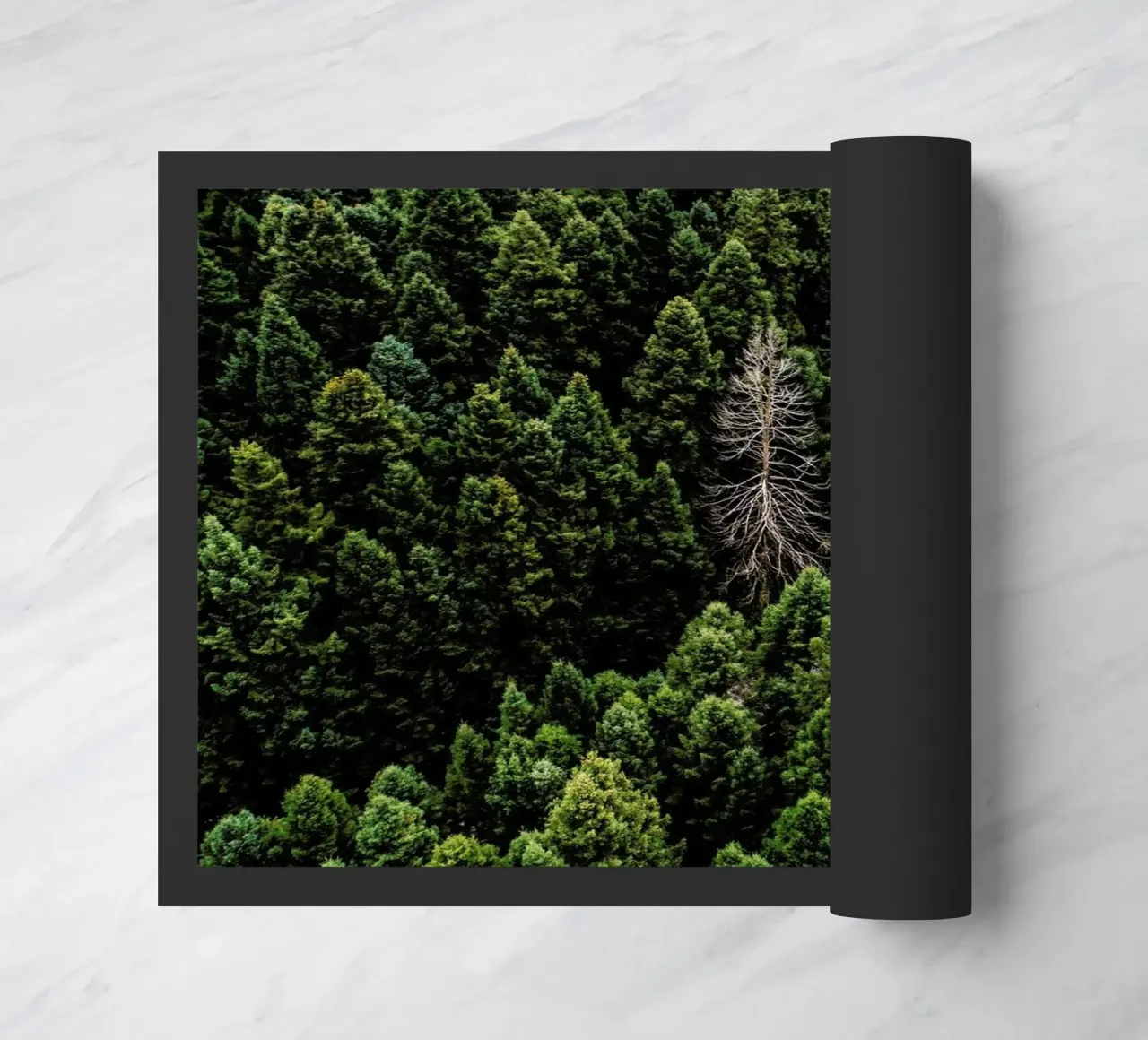 Alone doormat by ROBERTO H