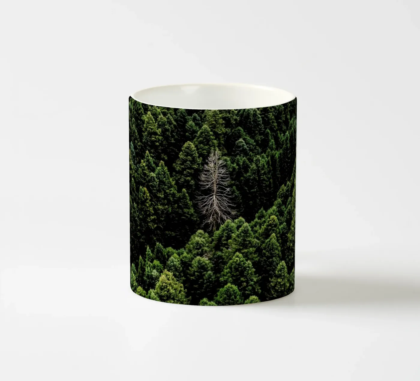 Alone ceramic mug by ROBERTO H