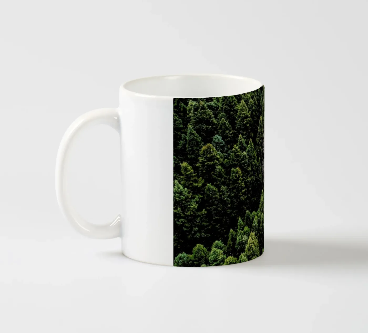 Alone ceramic mug by ROBERTO H