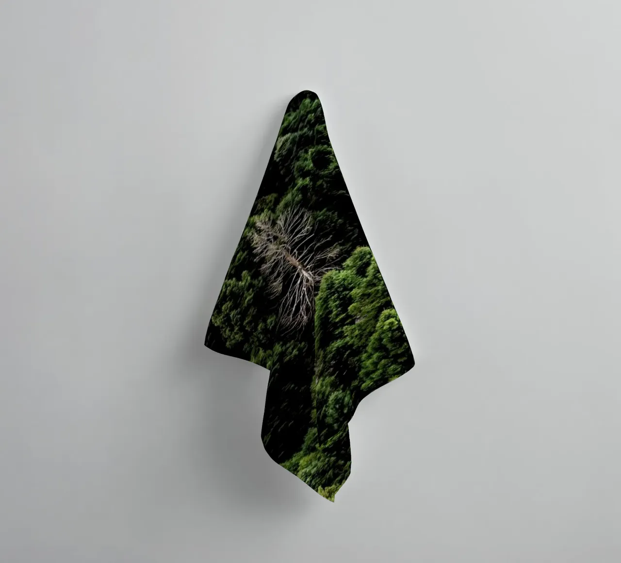 Alone towel by ROBERTO H