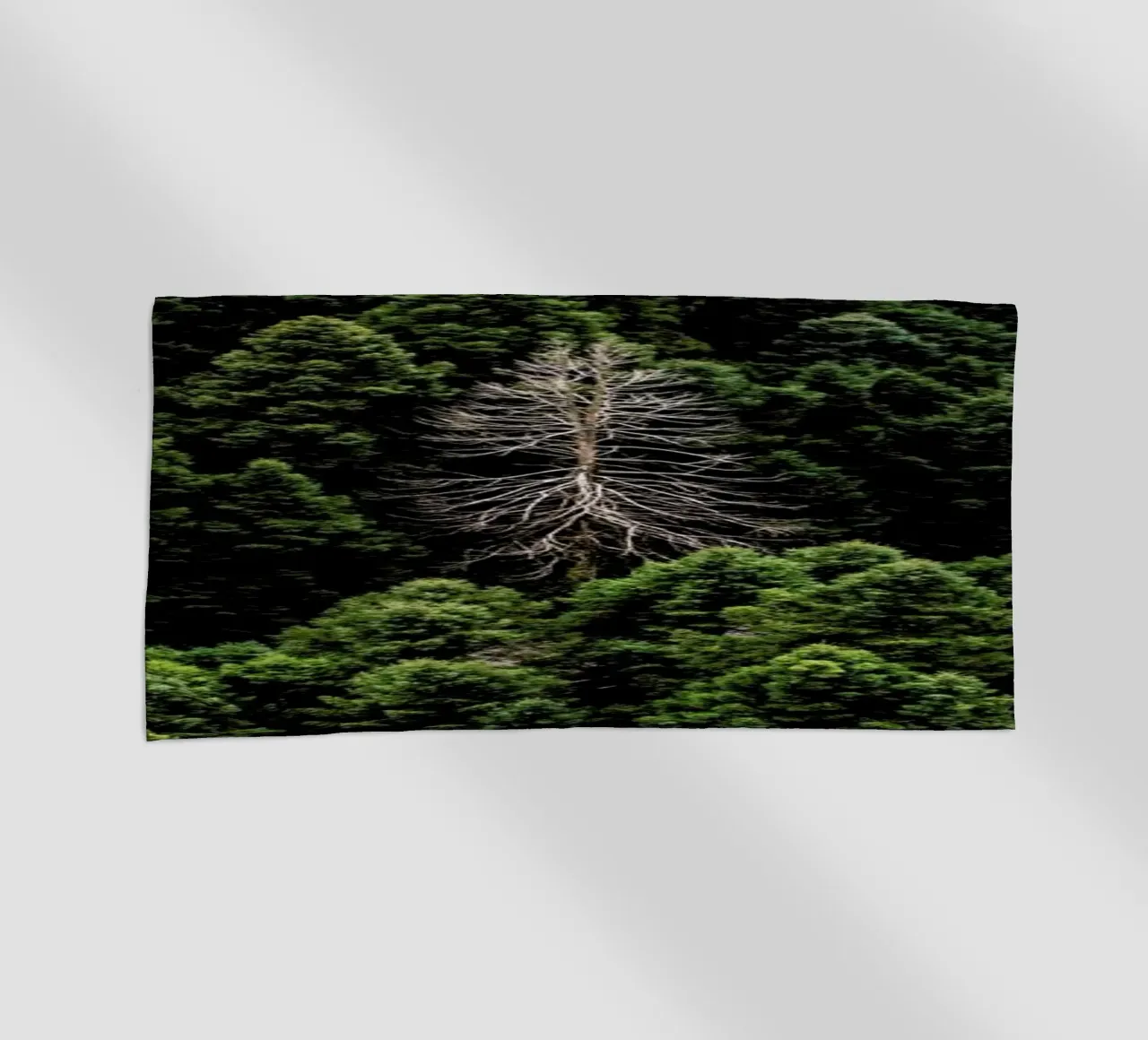 Alone beach towel by ROBERTO H