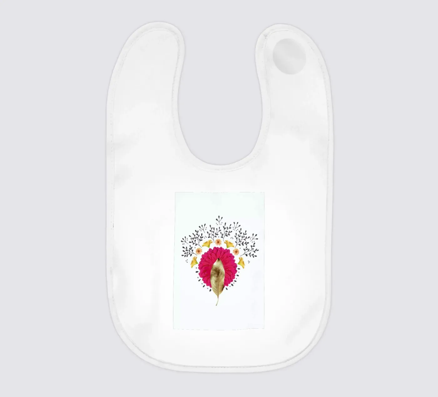 Dried Leaf 01 Collage bavaglino da Miles of Light